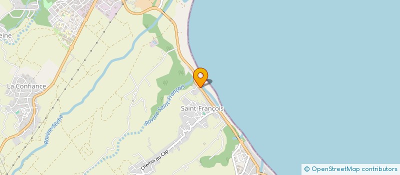 localisation de l'entreprise ASSOCIATION AVANT-SCENE  SAINT-BENOIT