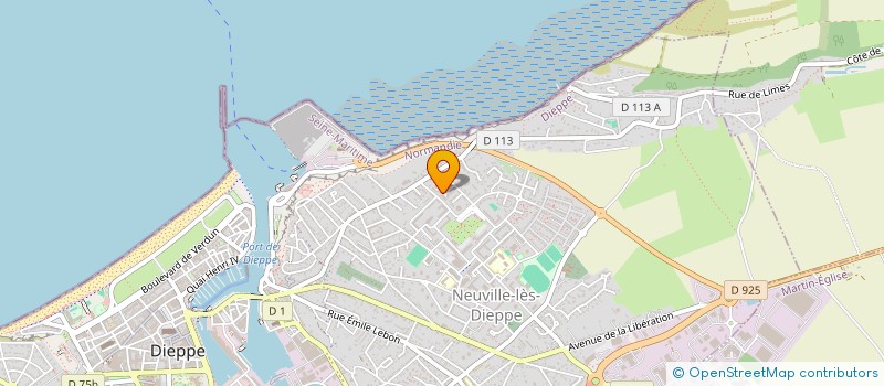 localisation de l'entreprise ASSOCIATION AVEC FRANCE à DIEPPE