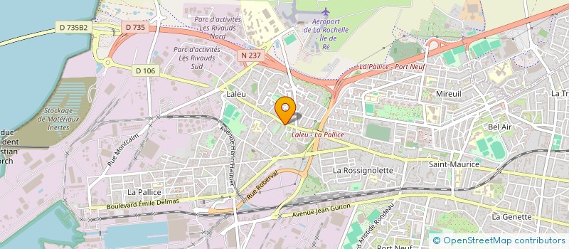 localisation de l'entreprise ASSOCIATION AVENIR  LA ROCHELLE