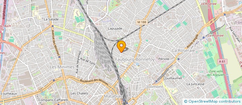 localisation de l'entreprise ASSOCIATION AVENIR DISPHASIE MIDI-PYRENEES à TOULOUSE