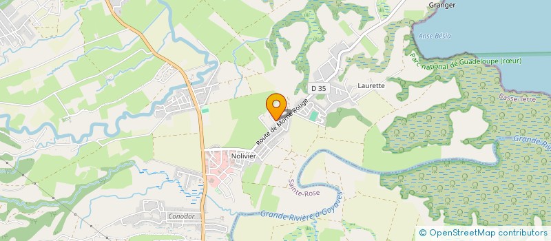 localisation de l'entreprise ASSOCIATION AVENIR SAINTE ROSIEN à SAINTE-ROSE