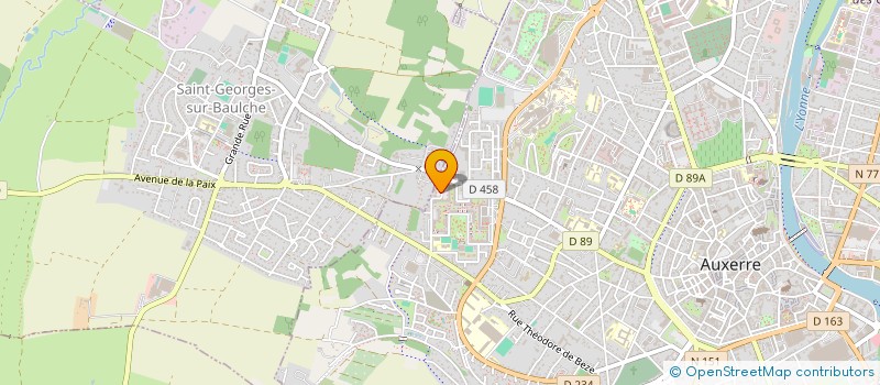 localisation de l'entreprise ASSOCIATION AVICENNE à AUXERRE