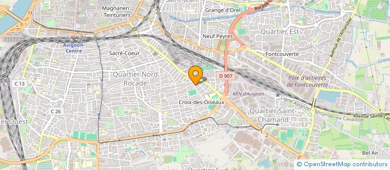 localisation de l'entreprise ASSOCIATION AVIGNON MAGIC SHOW  AVIGNON