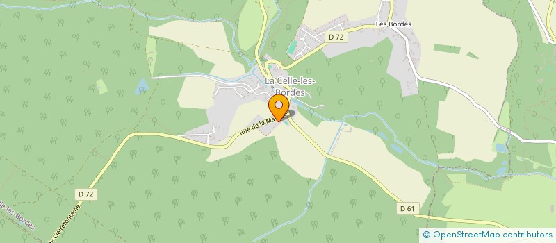 localisation de l'entreprise ASSOCIATION AVK CONTROL  LA CELLE-LES-BORDES