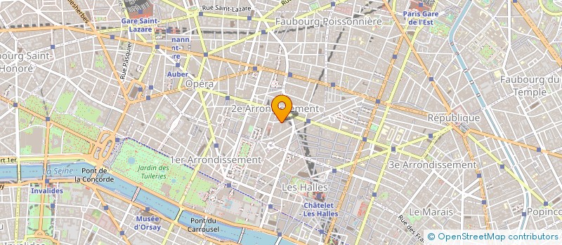 localisation de l'entreprise ASSOCIATION AXE FORMATION INSERTION  PARIS