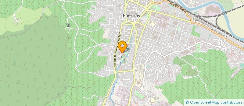localisation de l'entreprise ASSOCIATION AXES  EPERNAY