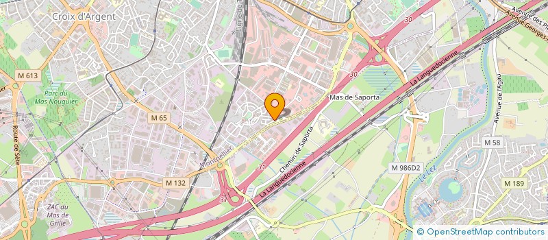 localisation de l'entreprise ASSOCIATION AXONE à MONTPELLIER