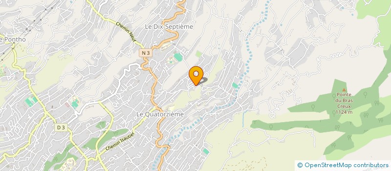 localisation de l'entreprise ASSOCIATION B.C.I.  LE TAMPON