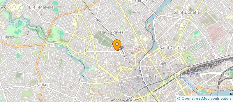 localisation de l'entreprise ASSOCIATION B&N  NANTES