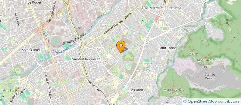 localisation de l'entreprise ASSOCIATION B.SOLIDARITE à MARSEILLE