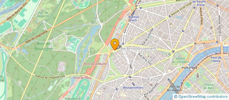 localisation de l'entreprise ASSOCIATION BAAS SANTORO PRODUCTIONS.  PARIS