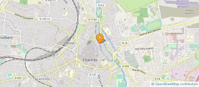 localisation de l'entreprise ASSOCIATION BABY LOISIRS à CHARTRES
