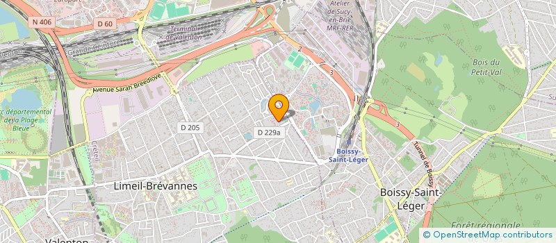 localisation de l'entreprise ASSOCIATION BABY LOVE à LIMEIL-BREVANNES