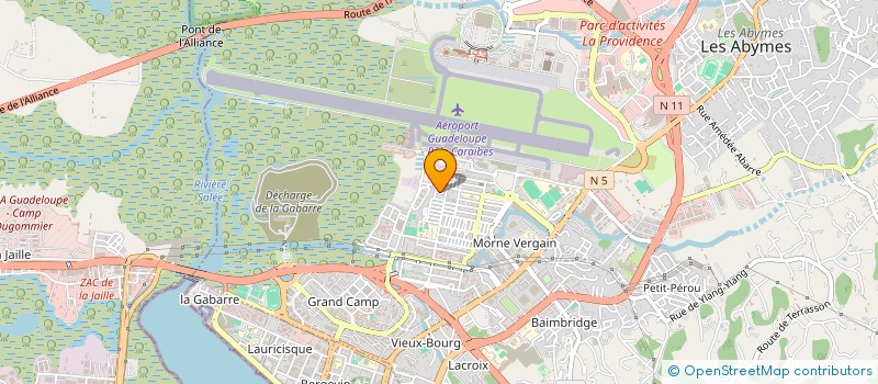 localisation de l'entreprise ASSOCIATION BABY-NIC à LES ABYMES