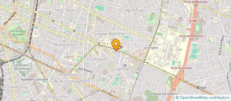 localisation de l'entreprise ASSOCIATION BABY NURSERY à LYON