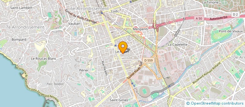 localisation de l'entreprise ASSOCIATION BABYLOULOUS (BBL) à MARSEILLE