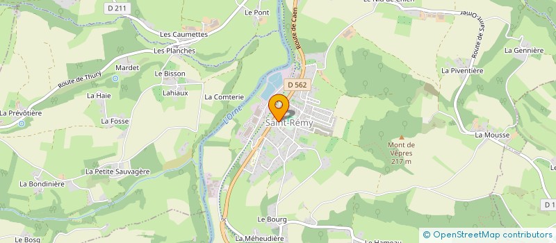 localisation de l'entreprise ASSOCIATION BAINES à SAINT-REMY