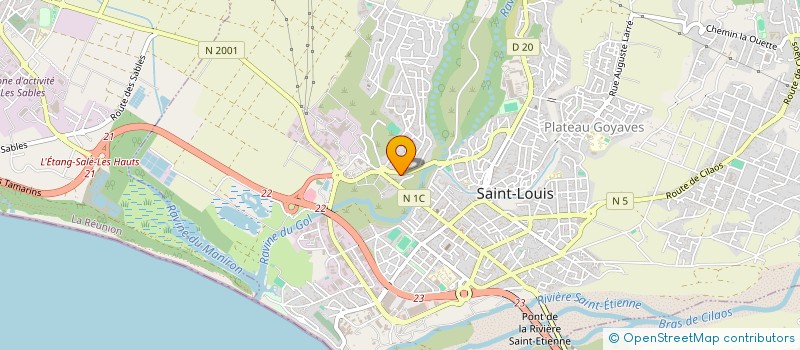 localisation de l'entreprise ASSOCIATION BALAPAKO à SAINT-LOUIS