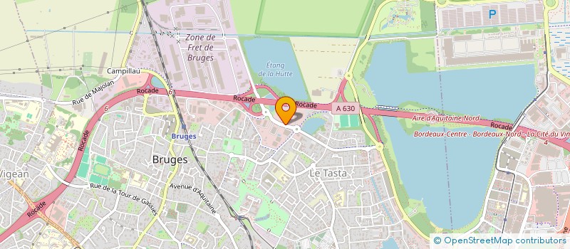 localisation de l'entreprise ASSOCIATION BALL-TRAPP DU LAC à BRUGES