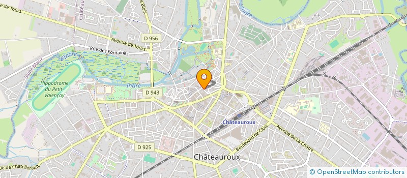 localisation de l'entreprise ASSOCIATION BALS'ARTS à CHATEAUROUX