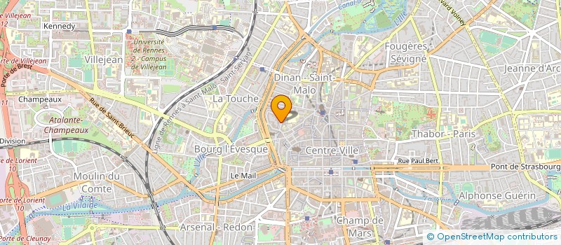 localisation de l'entreprise ASSOCIATION BANANA JUICE PRODUCTION  RENNES