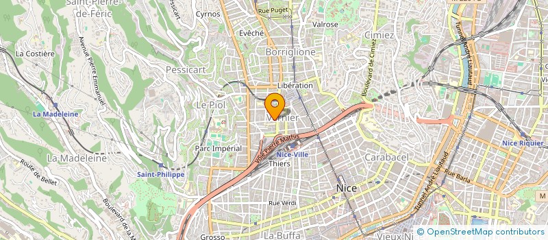 localisation de l'entreprise ASSOCIATION BANCAIRE CREATRICE D EMPLOIS à NICE