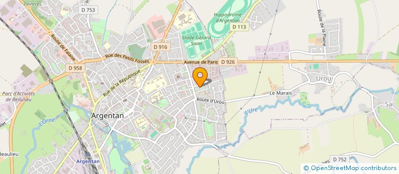 localisation de l'entreprise ASSOCIATION BANNALAY  ARGENTAN