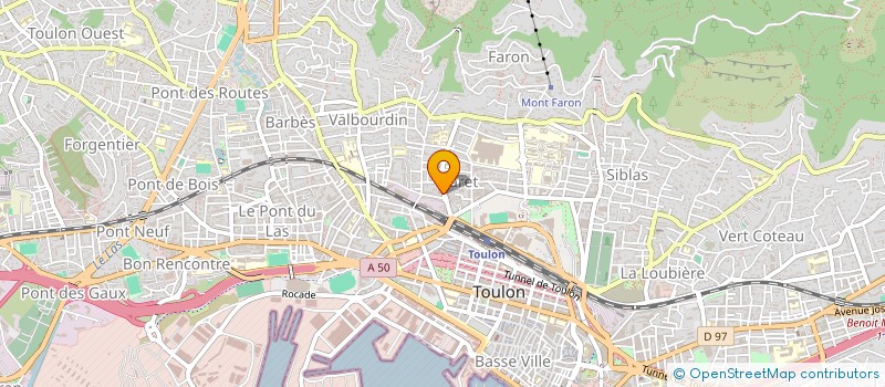 localisation de l'entreprise ASSOCIATION BANZAI DE LUXE  B2 LUXE  TOULON