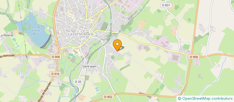 localisation de l'entreprise ASSOCIATION BAOBAB POUR LA COOPERATION ET LE DEVELOPPEMENT à MAGNY-LE-DESERT