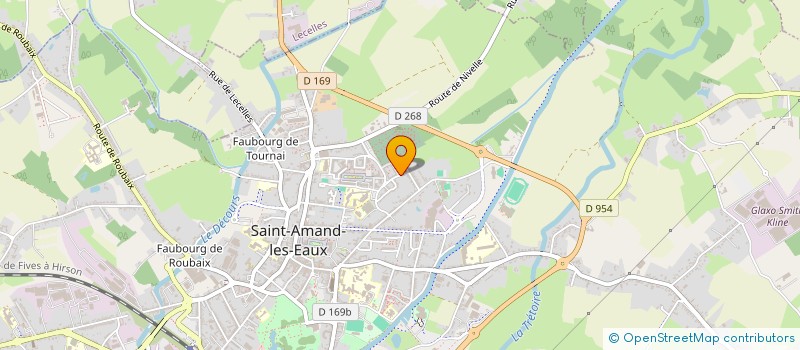 localisation de l'entreprise ASSOCIATION BARAKA ENFANTS  SAINT-AMAND-LES-EAUX