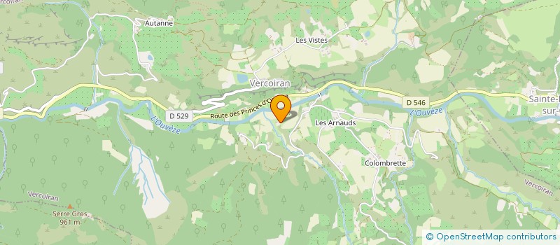 localisation de l'entreprise ASSOCIATION BARONNIES PLURIEL  LA ROCHE-SUR-LE-BUIS