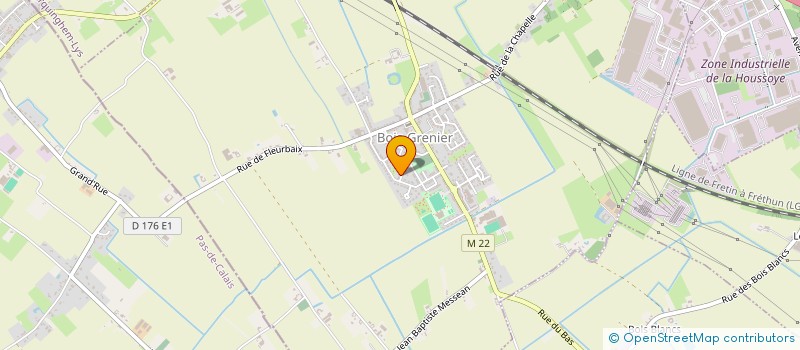 localisation de l'entreprise ASSOCIATION BASS MAN  BOIS-GRENIER