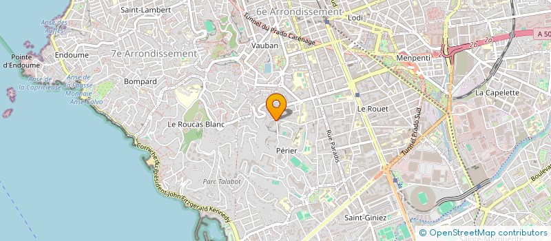 localisation de l'entreprise ASSOCIATION BASSIN MEDITERRANNEEN  MARSEILLE