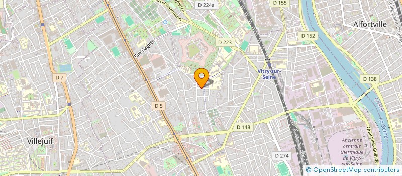 localisation de l'entreprise ASSOCIATION BASTARD CREW à VITRY-SUR-SEINE