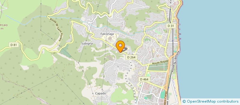 localisation de l'entreprise ASSOCIATION BASTIAISE DE RECHERCHE ET DE FORMATION EN CARDIOLOGIE INTERVENTIONELLE à BASTIA