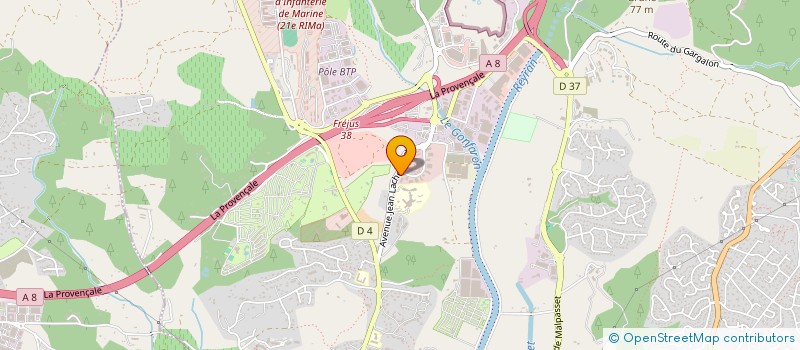 localisation de l'entreprise ASSOCIATION BATEAUX PARTAGES à FREJUS