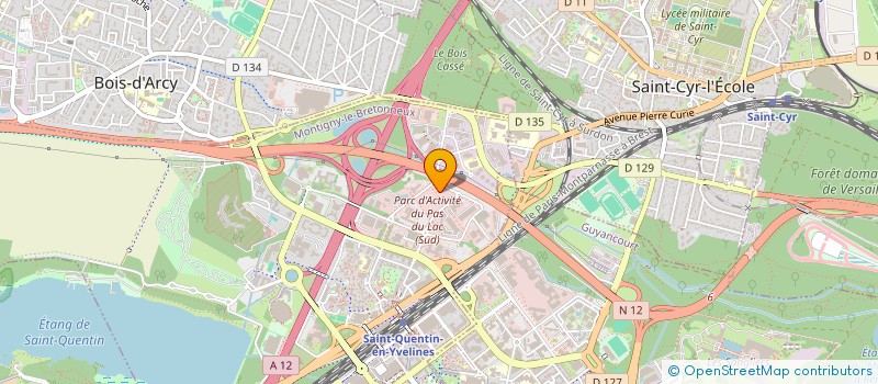 localisation de l'entreprise ASSOCIATION BATIC  MONTIGNY-LE-BRETONNEUX