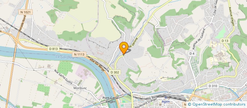 localisation de l'entreprise ASSOCIATION BATONS DE PLUIES à AGEN