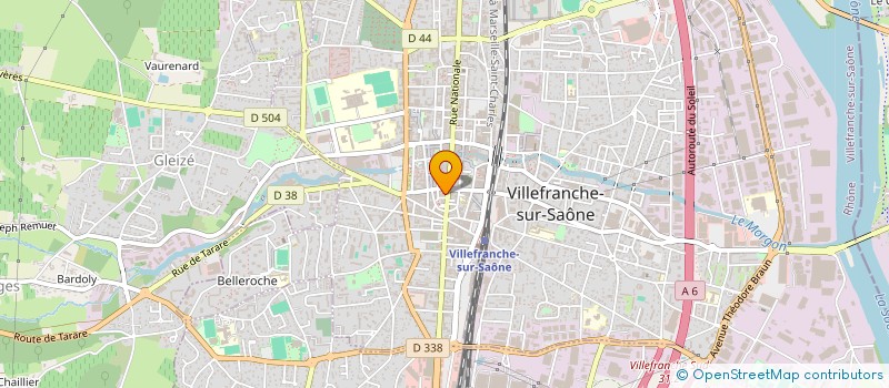 localisation de l'entreprise ASSOCIATION BD-BOOM à VILLEFRANCHE-SUR-SAONE