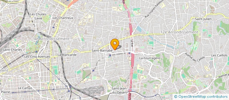 localisation de l'entreprise ASSOCIATION BE BOP STAR à MARSEILLE