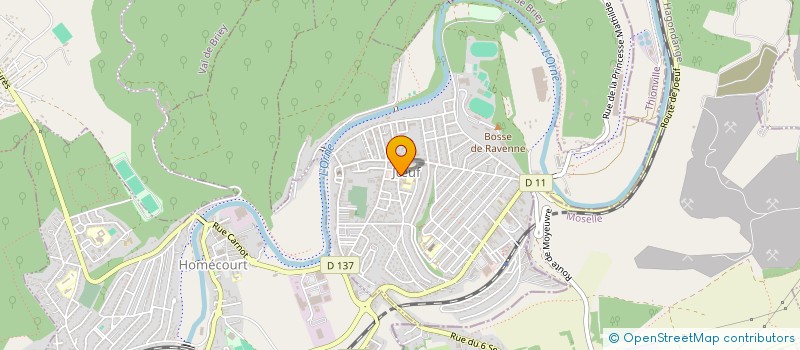 localisation de l'entreprise ASSOCIATION BE LISTEN  JUF