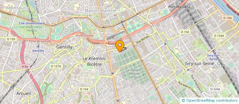 localisation de l'entreprise ASSOCIATION BE-ONE à LE KREMLIN-BICETRE