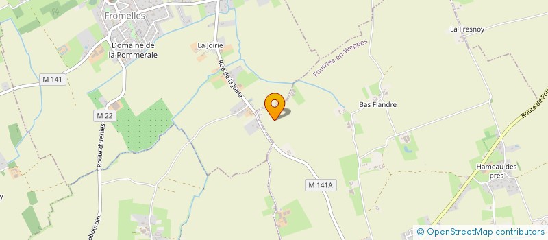 localisation de l'entreprise ASSOCIATION BEAUCAMPS FLEURI  BEAUCAMPS-LIGNY