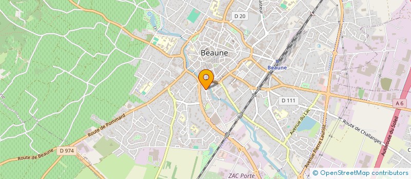 localisation de l'entreprise ASSOCIATION BEAUNOISE BONNES ACTIONS ABBA à BEAUNE