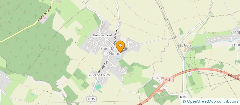 localisation de l'entreprise ASSOCIATION BEAUVAIS IN LINE  SAINT-MARTIN-LE-NUD