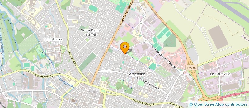 localisation de l'entreprise ASSOCIATION BEAUVAISIENNES D AQUARIOPHILIE  BEAUVAIS