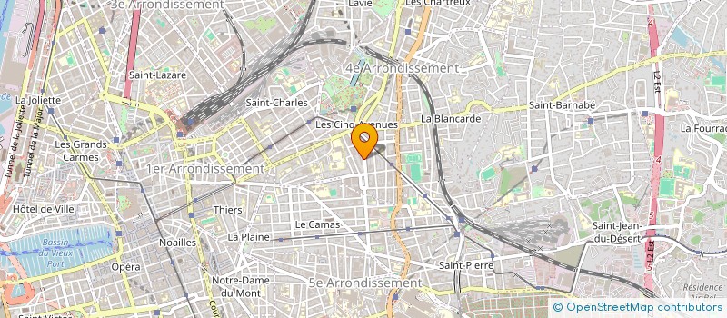 localisation de l'entreprise ASSOCIATION BEBEFAME à MARSEILLE
