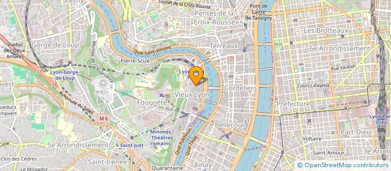 localisation de l'entreprise ASSOCIATION BEBES DU VIEUX LYON à LYON