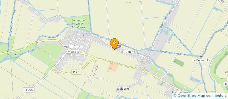 localisation de l'entreprise ASSOCIATION BEL AIR  VOUILLE-LES-MARAIS