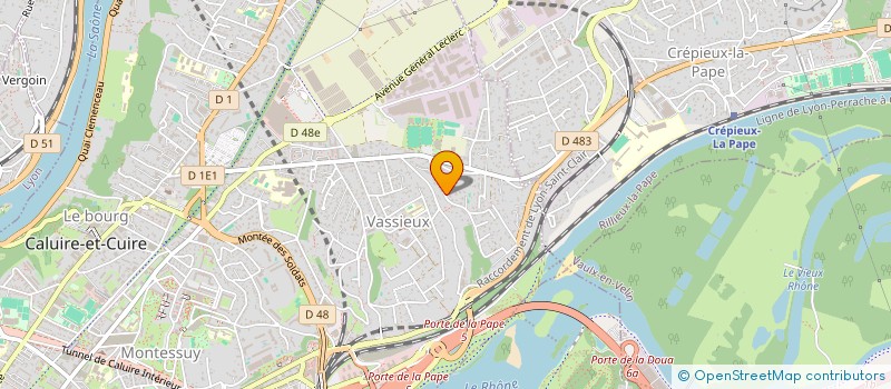 localisation de l'entreprise ASSOCIATION BEL HORIZON à CALUIRE-ET-CUIRE